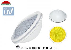 China Warm White Par56 LED Swimming Pool Lights 18W 177x95mm Anti UV PC Cover Material wholesale