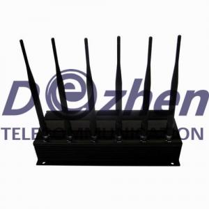 China High Power 6 Antenna Cell Phone,3G,GPS,WiFi Jammer wholesale