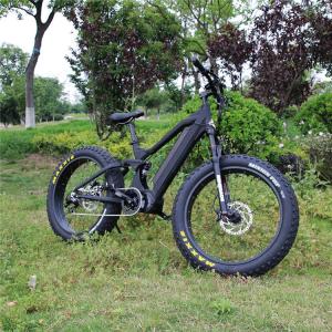 China 5kw E Fat Bike , 26 Inch Fat Tire Electric Bike With Shimano Shifter And Velo Saddle wholesale