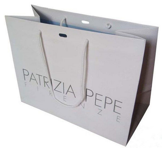 China Custom made difference sizes Matt Lamination Paper Bags for Events and Shows wholesale
