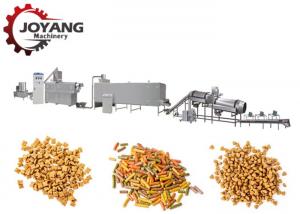 China Kibble Dog Pet Food Production Line Twin Screw Fish Feed Processing Line wholesale