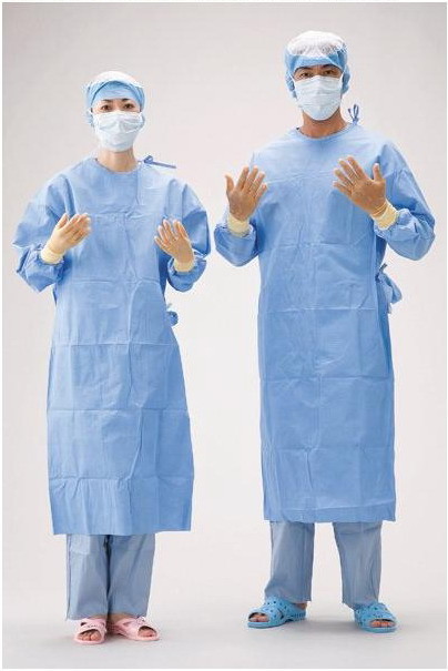 China surgical gown for hospital  SMS  PP  SMMS wholesale