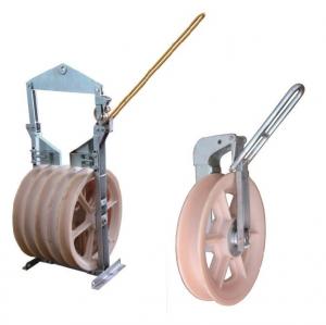 China 660mm Dia Wheels Helicopter Stringing Blocks For Pilot Wire Rope wholesale