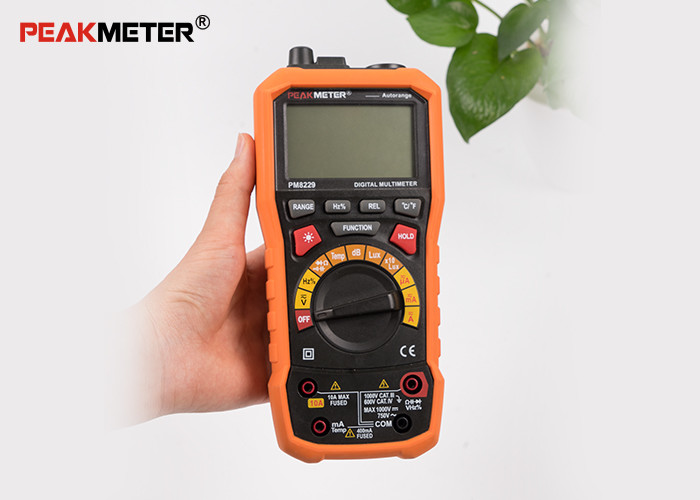 China Commercial Auto Range Digital Multimeter With Relative Sound Level Meter Function wholesale