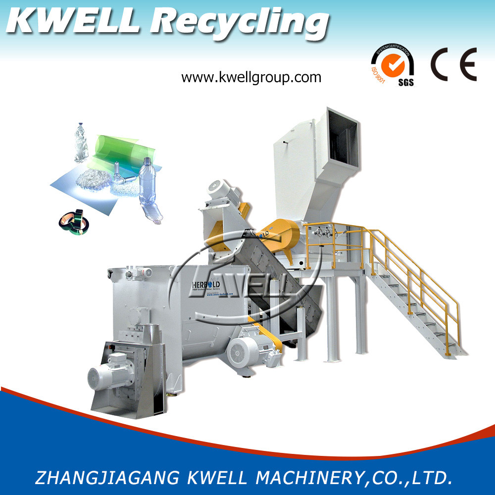 China High Capacity PET Bottle Washing Machine, Waste Plastic Flake Recycling Machine wholesale