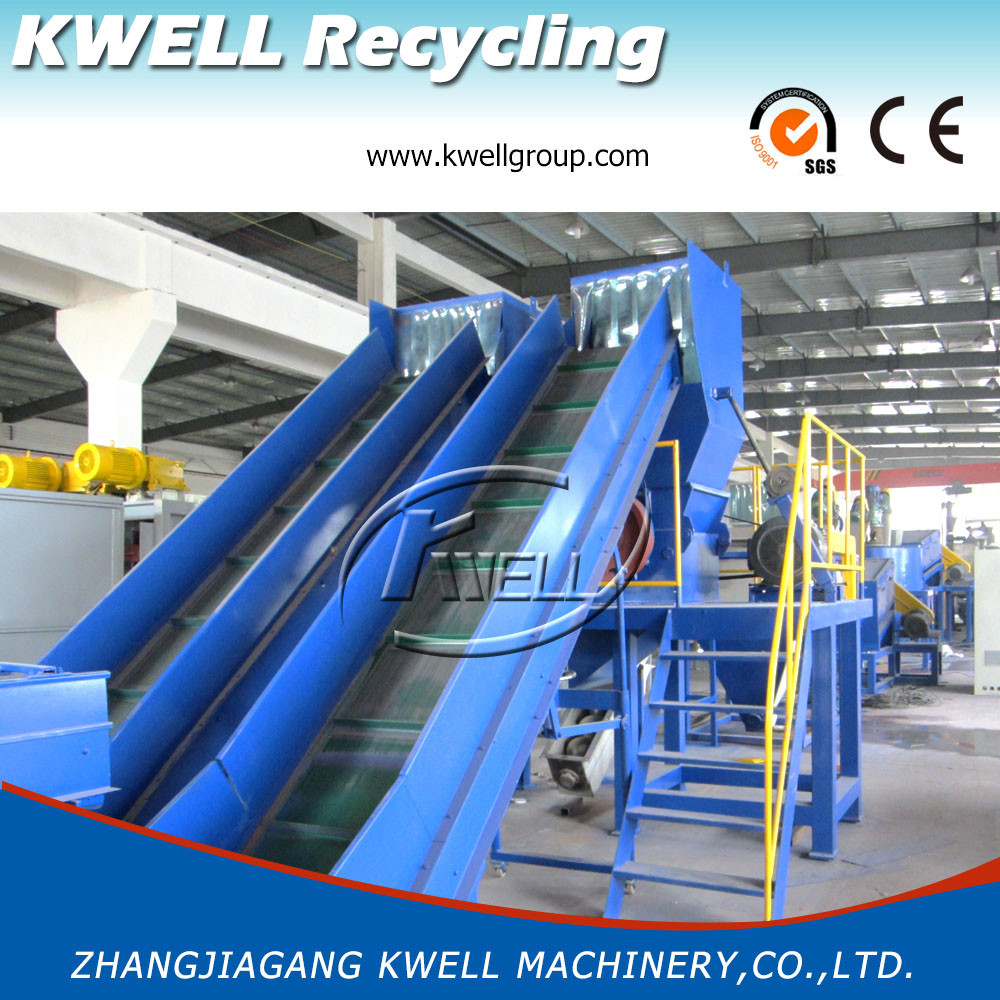 China 300-1000kg/h Plastic PET Bottle Recycling Machine, Plastic Recycling Machine, PET Flake Washing Line wholesale
