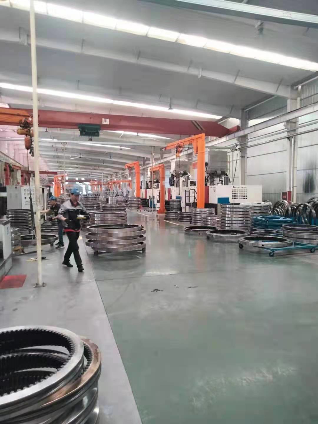 China TEM Excavator Turntable Bearing 9169646 9169646EX ZX200-3 Swing Ring Gear Swing Bearing wholesale