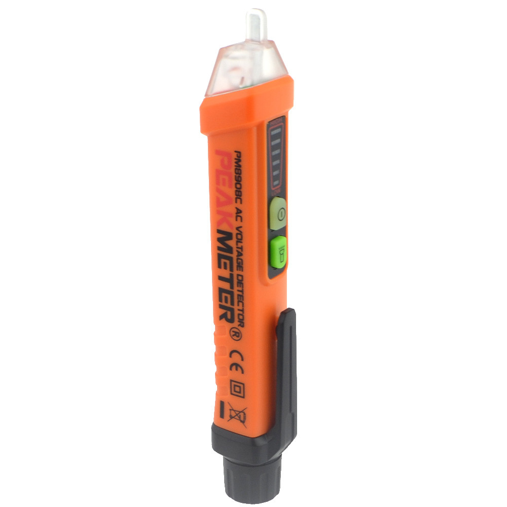 China Live Wire Electrical Current Tester Pen , High Safety Contactless Voltage Detector wholesale