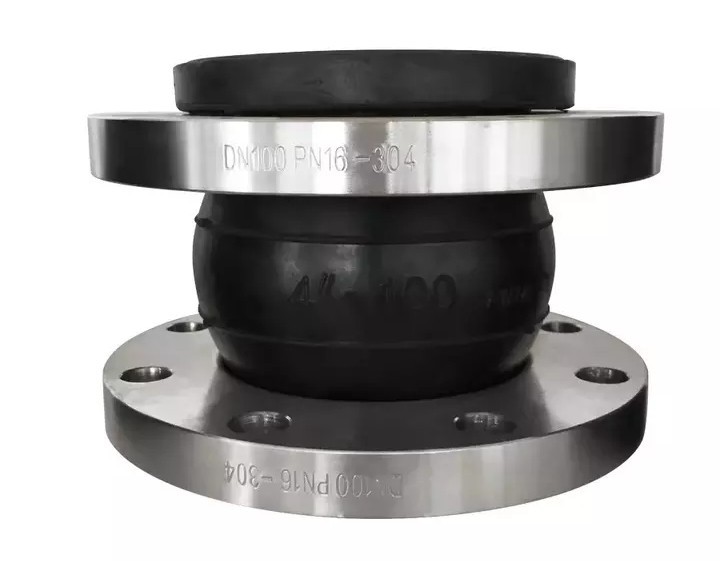 China EPDM Flexible Rubber Soft Drilling Rig Spare Parts Flange Type Expansion Joint wholesale