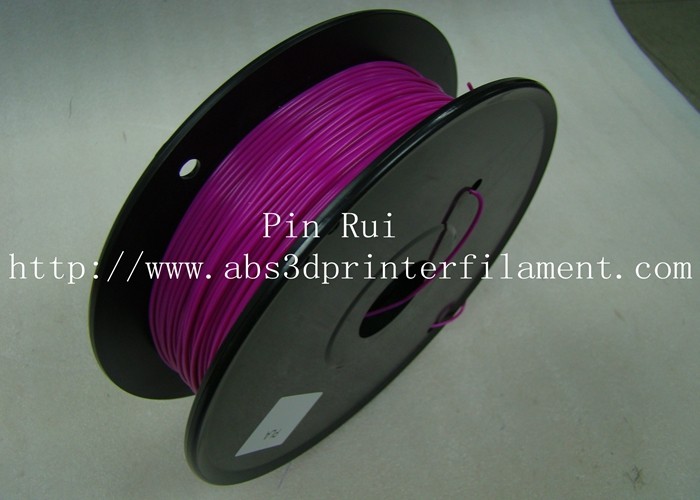 China 1.75mm 3.0mm Purple PLA 3D Printing Filament 1kg / roll wholesale
