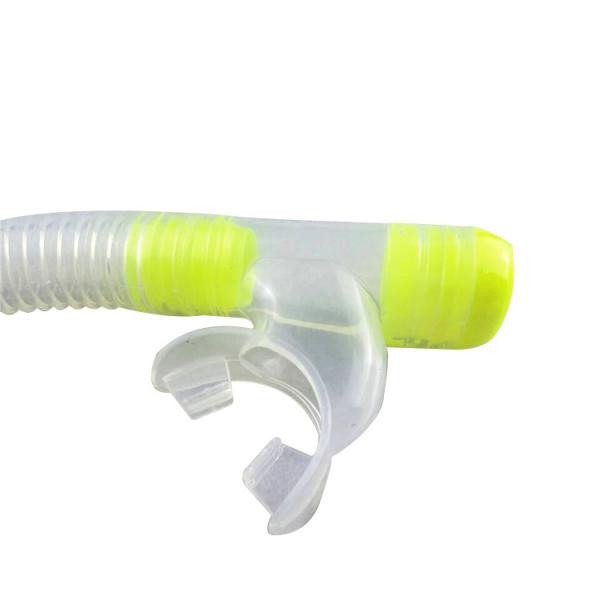 Adults Youth Freediving Scuba Diving Snorkel With Splash Guard And Top Valve
