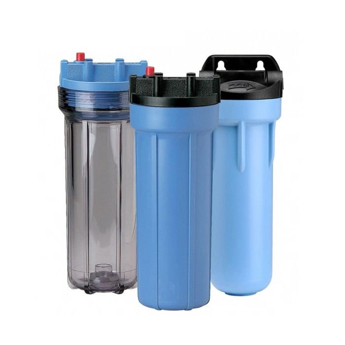 China Domestic Water Pipeline Filter PP AS 115 PSI Clear Blue Residential wholesale