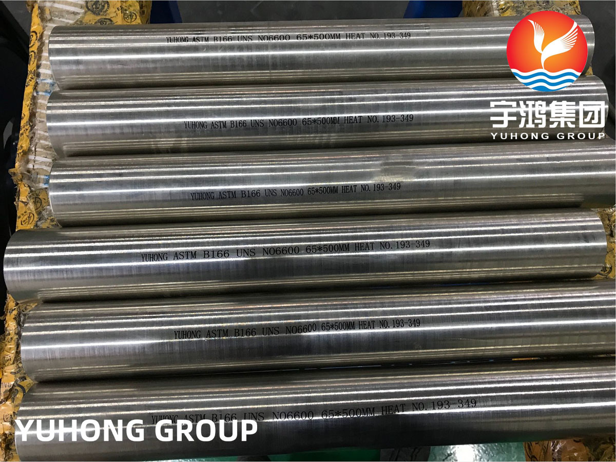 China ASTM B166 UNS N06600 Inconel 600 Nickel Alloy Round Bar Bright Annealed wholesale