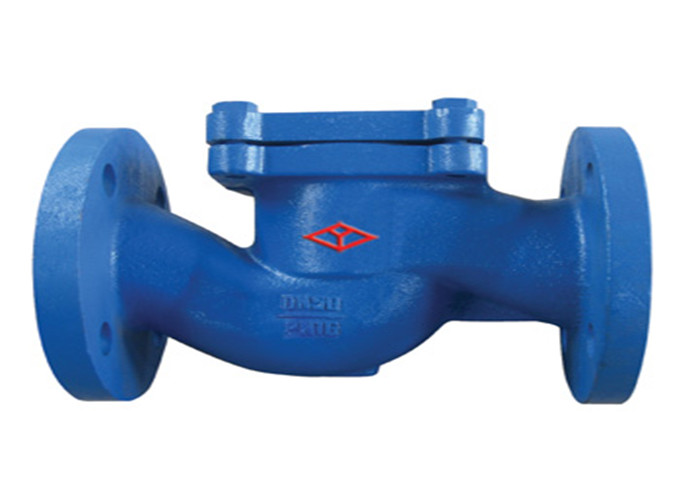 China Cast Iron Leakproof Lift Check Valve For Oil Water Gas Anti Oxidation wholesale