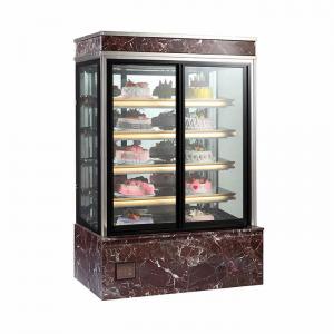 China Fan Cooling 1090W 5 Tier Bakery Display Refrigerator wholesale