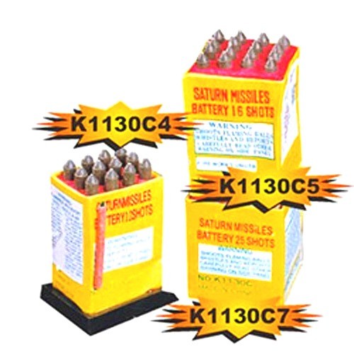 China K1130C4,C5,C7 12s,20s,25s Saturn Missile Battery wholesale
