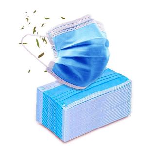 China Non Woven 3 Layer Disposable Medical Face Mask With Elastic Ear Loop wholesale