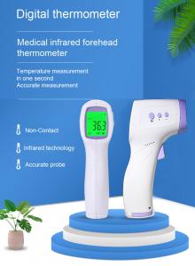 China High quality ir Noncontact Baby Adult Infrared Thermometer gun Digital Infrared Forehead Thermometer wholesale