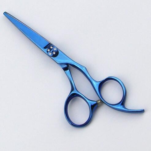 China Blue Titanium Salon Beauty Hair Dressing Scissor wholesale