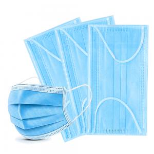 China Non Woven PP Face Medical Mask , Disposable Earloop Face Mask With Elastic Ear Loop wholesale