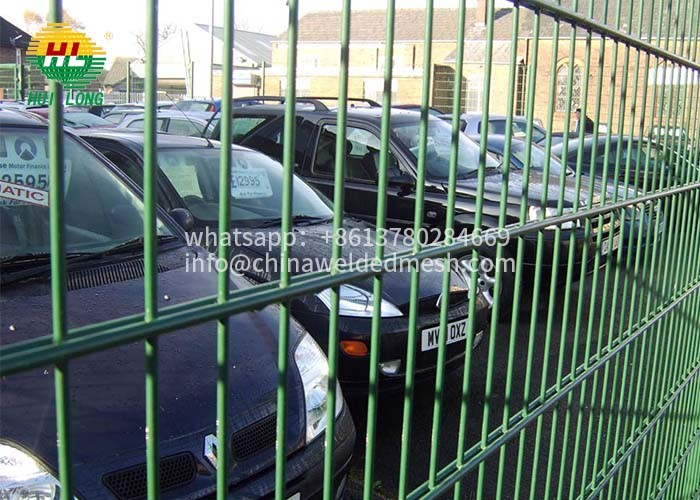 China 868 656 Double Welded Mesh Fence Powder Coated For Outdoor Garden wholesale