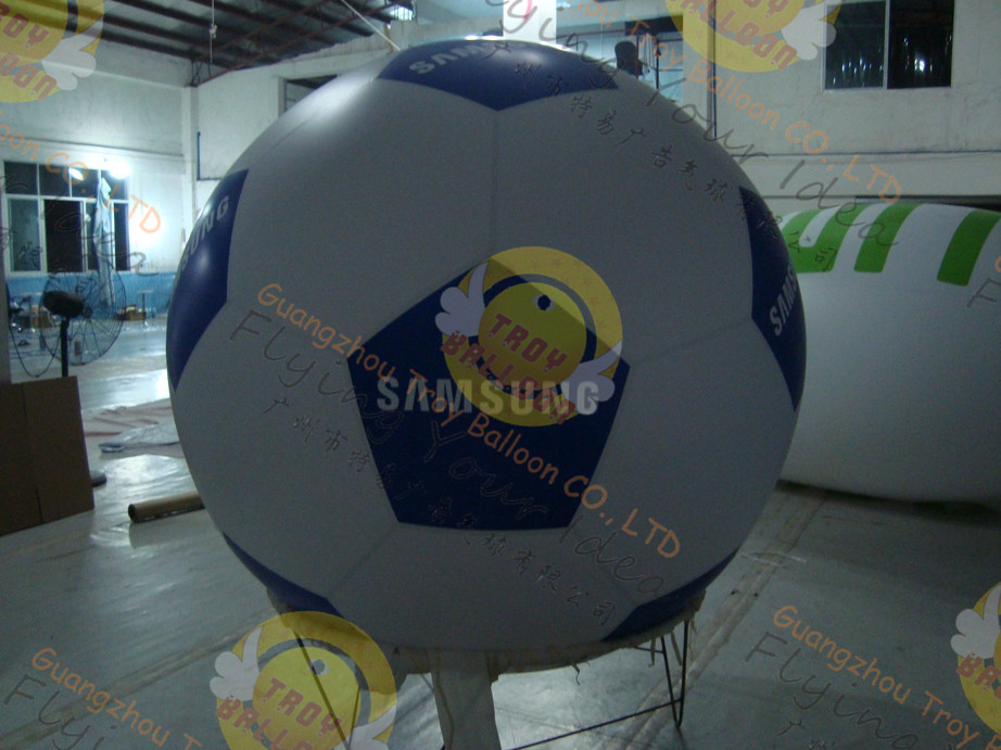 China Inflatable Advertising Sport Balloons Large Football Shape for Outdoor Events wholesale