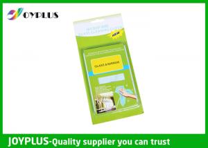 China JOYPLUS Microfiber Cleaning Products Microfiber Glass And Mirror Cloth 200GSM wholesale