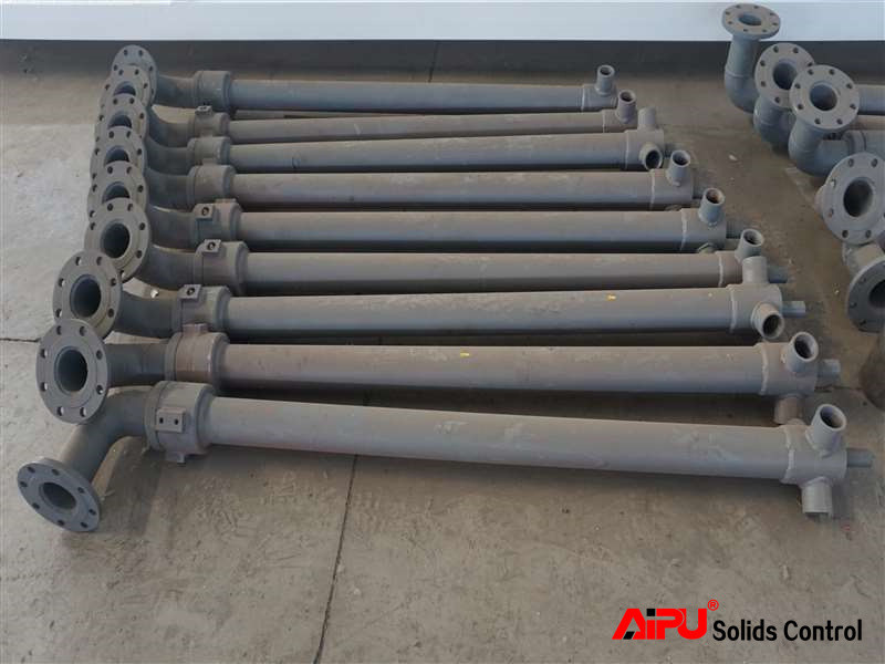 China Carbon Steel 3 Nozzle Drilling Oilfield Mud Gun Vertical Installation wholesale