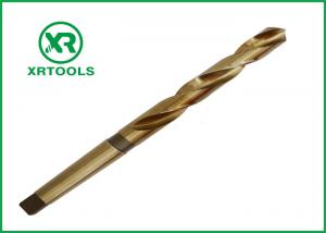 China HSS Cobalt M35 Taper Shank Drill Bit For Stainless Steel / Matel Milled Process wholesale