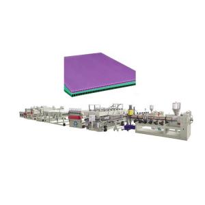 China Hollow Sheet Machine for PP PC Sunlight Polypropylene Corrugated Board wholesale