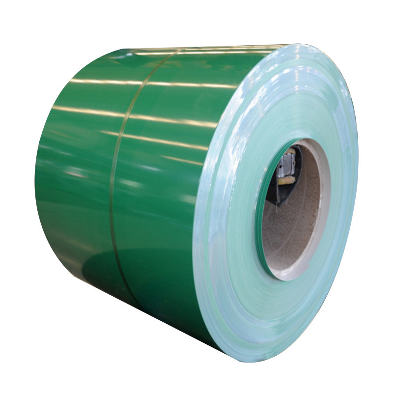 China Cold Rolled Green Prepainted Aluminum Coil For Roofing 1520mm 1550mm 1575mm wholesale