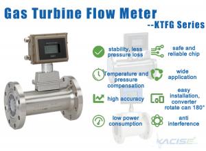 China turbine type natural gas flow meter cheap flowmeter wholesale