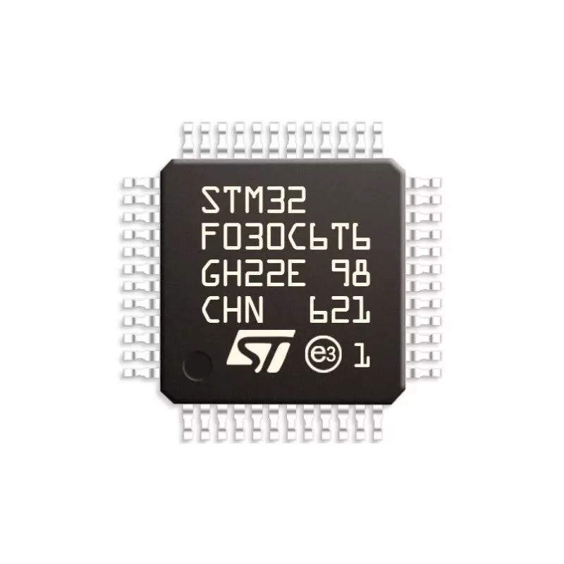 China STM32F030CCT6 MCU Microcontroller IC 32BIT 256KB FLASH 48LQFP Flash Memory Chips wholesale