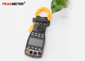 China Black Electrical Digital Power Clamp Meter Multimeter With AC RMS Low Battery Indication wholesale