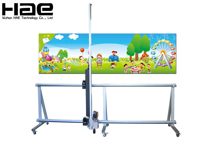 China Limitless Large Format Mural Vertical Wall Printer Direct To Inkjet Spray With Battery wholesale
