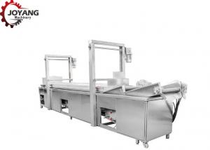China Easy Operation Automatic Potato Chips Making Machine 380V Smoke Free Design wholesale