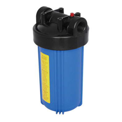 China 220V 20 Inch Big Blue Water Filter 39*23*73cm 0.4MPa Domestic Water Filter wholesale