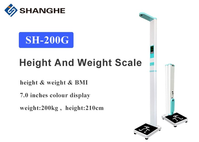 China Large Lcd Display 7.0'' Bmi Body Weight And Height Scale wholesale