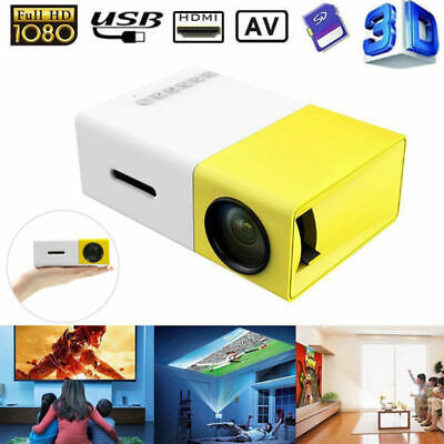 China Wholesale High Quality 1080P Home Theater Cinema USB HDMI AV SD Mini Portable HD LED Projector TY Made In China Factory wholesale