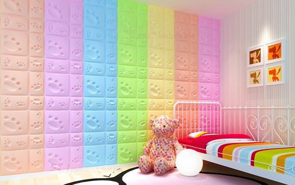 Children Home Decor Wallpapers Sound Insulation Heat Isolation