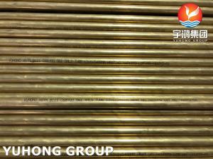 China ASTM B111 /ASME SB111 L1M C68700 Aluminum Brass Tube Anti corrosion in Sea Water wholesale