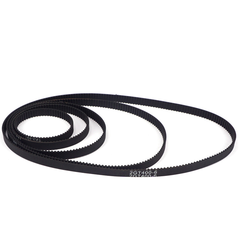 China Black Width 6mm Pitch 2 mm 3D Printer Timing Belts GT2 Closed Loop wholesale