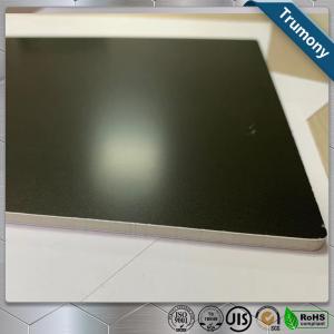 China Matt Black High Grade Aluminum Mirror Sheet Composite Panel For Decoration Billboard wholesale