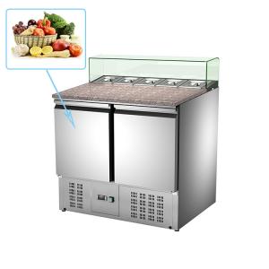 China R134A Pizza Prep Table Refrigerator Commercial Refrigeration Equipment wholesale