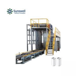 China Aluminum Empty Can Depalletizer Stable Performance Unstacking Carbonated Soft Drink wholesale
