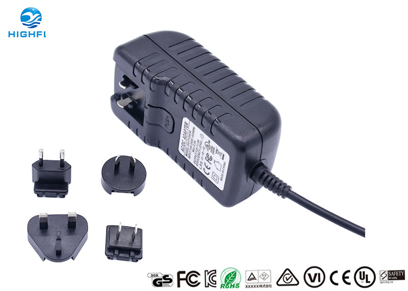 China 12V 2A Multi Plug Interchangeable Plug Power Adapter For CCTV Camera Monitor wholesale