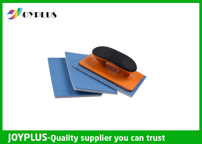 China Customized Color Home Cleaning Tool Melamine Cleaning Sponge Set With Handle wholesale