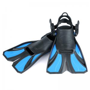 China Swim Training Silicone Scuba Diving Fins Self Adjusting For Snorkeling wholesale