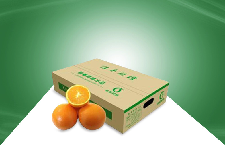 100% Eco - friendly Corrugated Carton Boxes Paper Shipping Box for Fruits for sale