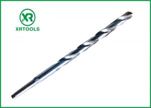 China White Finish Morse Taper Drill Bits , Extra Long Tapered Drill Bits For Metal wholesale